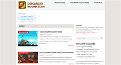 Desktop Screenshot of descargarbananakong.net